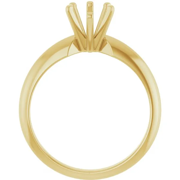Gold Semi-Mount Ring Image 2 The Blue Diamond Jefferson City, MO