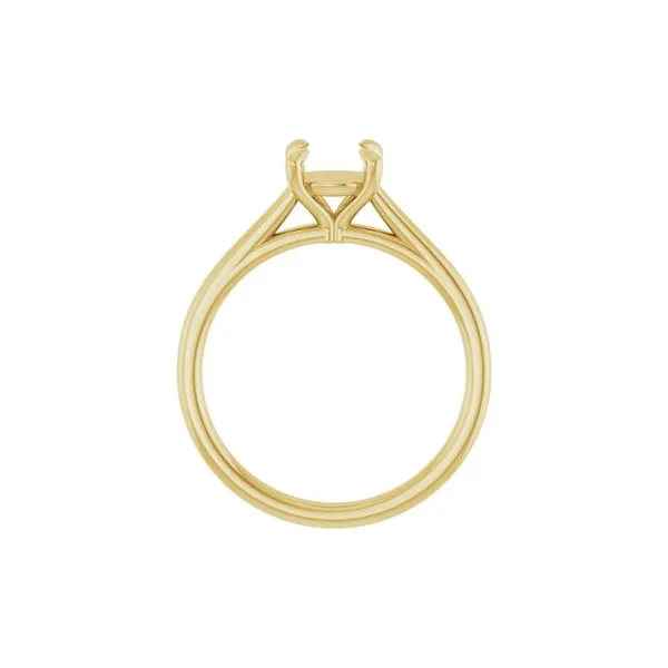 Gold Semi-Mount Ring Image 2 The Blue Diamond Jefferson City, MO