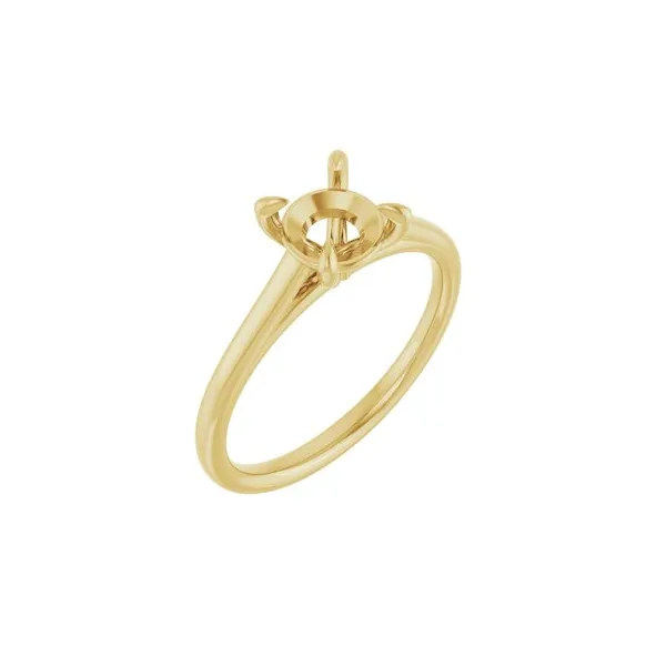 Gold Semi-Mount Ring The Blue Diamond Jefferson City, MO