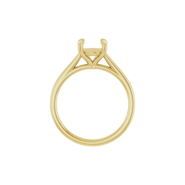 Gold Semi-Mount Ring Image 2 The Blue Diamond Jefferson City, MO