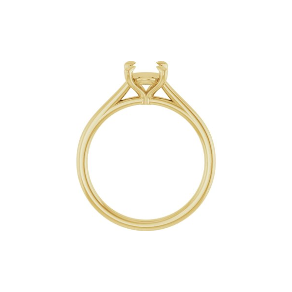 Gold Semi-Mount Ring Image 2 The Blue Diamond Jefferson City, MO