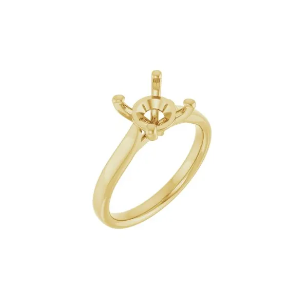 Gold Semi-Mount Ring The Blue Diamond Jefferson City, MO