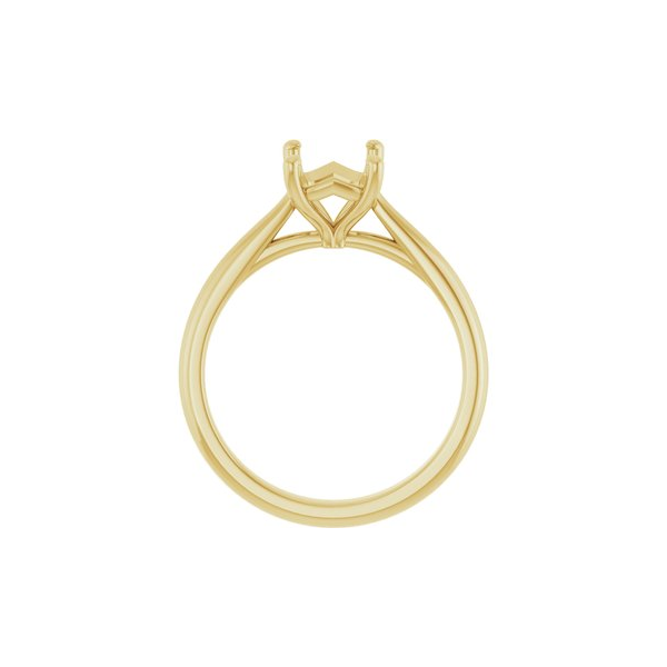 Gold Semi-Mount Ring Image 2 The Blue Diamond Jefferson City, MO
