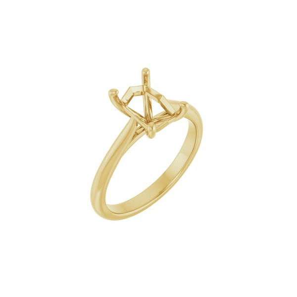 Gold Semi-Mount Ring The Blue Diamond Jefferson City, MO