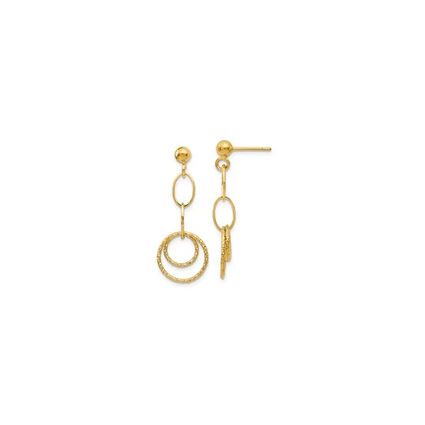 Gold Earring The Blue Diamond Jefferson City, MO