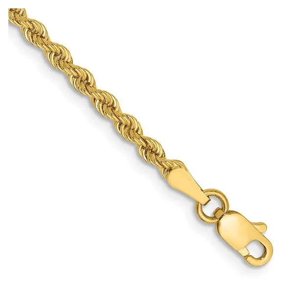 10KY Rope Chain Bracelet The Blue Diamond Jefferson City, MO