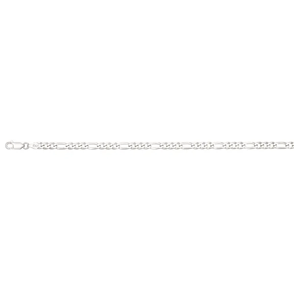 Sterling Silver Figaro Chain 22
