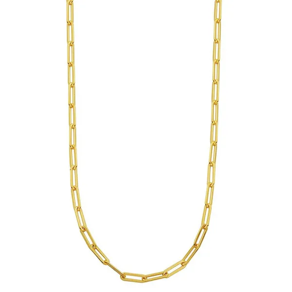 Sterling Silver Paperclip Necklace The Blue Diamond Jefferson City, MO