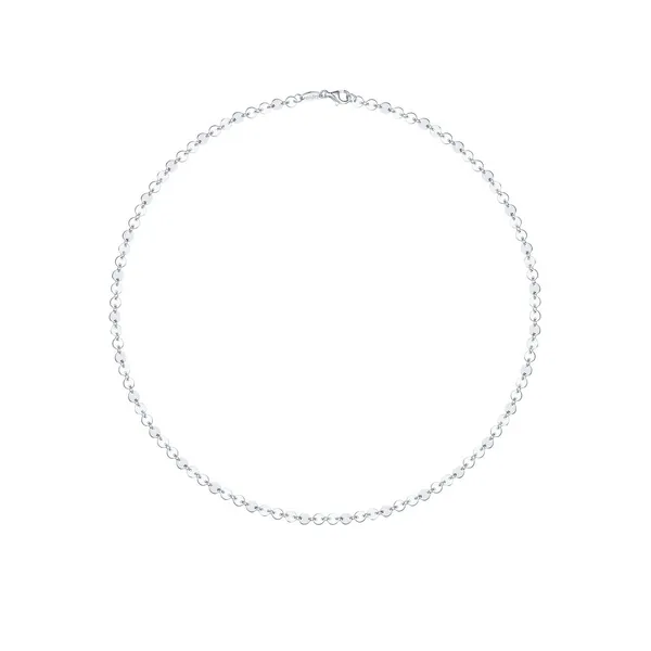 Sterling Silver Plated Disc Chain Image 2 The Blue Diamond Jefferson City, MO