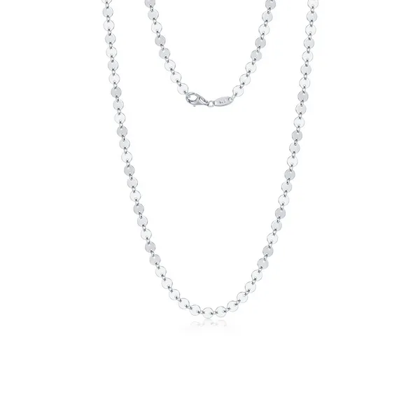 Sterling Silver Plated Disc Chain The Blue Diamond Jefferson City, MO