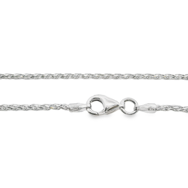 Sterling Silver 1.5mm Wheat Chain 20