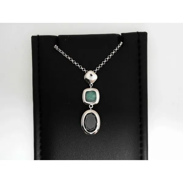 Silver NECKLACE & PENDANT The Blue Diamond Jefferson City, MO