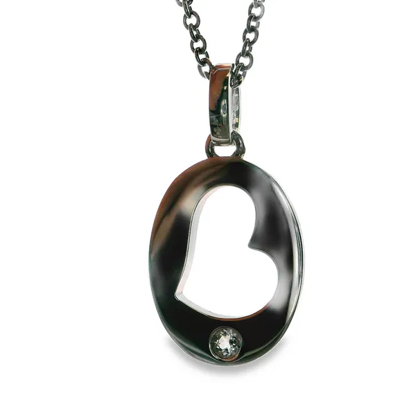 Silver NECKLACE & PENDANT The Blue Diamond Jefferson City, MO
