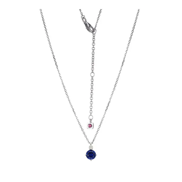 Silver NECKLACE & PENDANT The Blue Diamond Jefferson City, MO