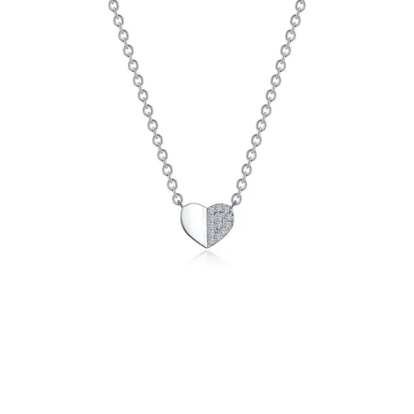 Sterlinf Silver Heart Necklace The Blue Diamond Jefferson City, MO