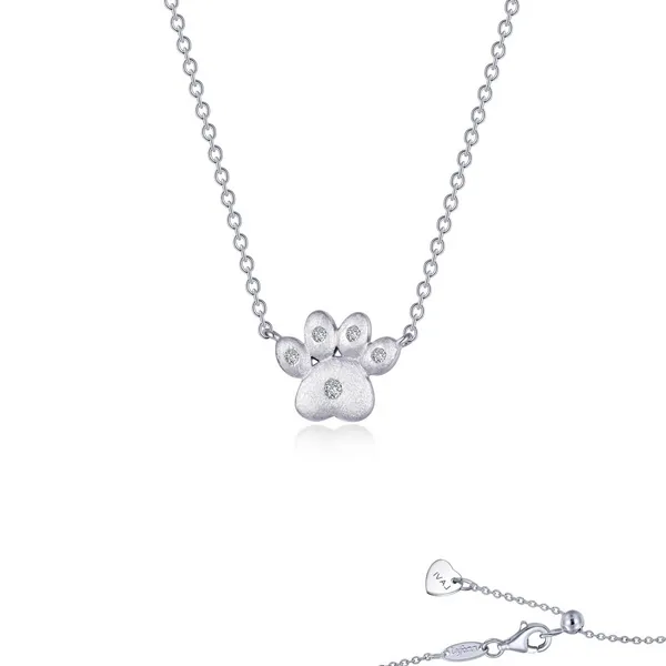 Puffy Paw Print Necklace The Blue Diamond Jefferson City, MO