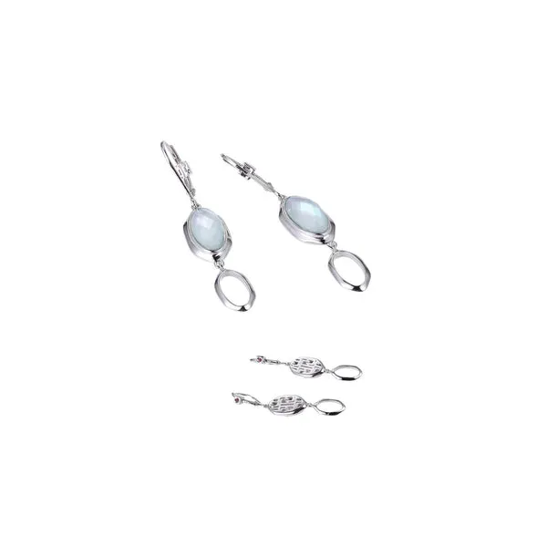 Silver Earring The Blue Diamond Jefferson City, MO