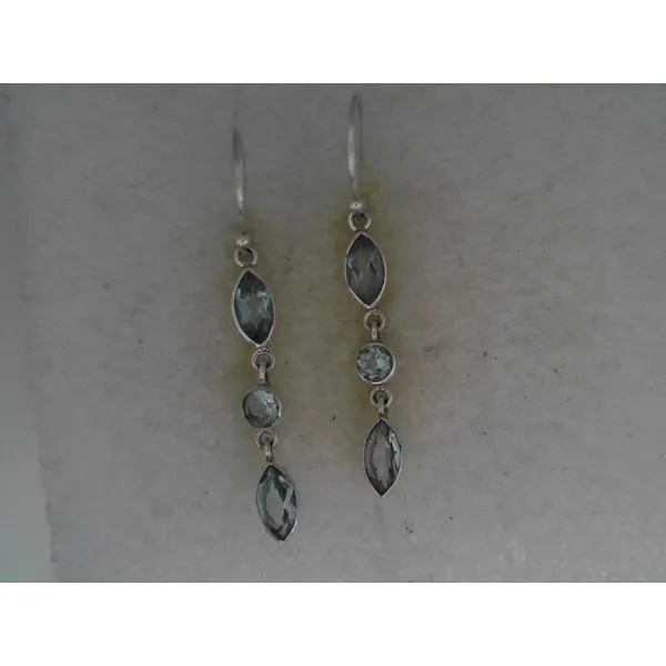 Silver Earring The Blue Diamond Jefferson City, MO