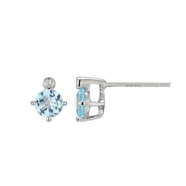 Silver Earring The Blue Diamond Jefferson City, MO
