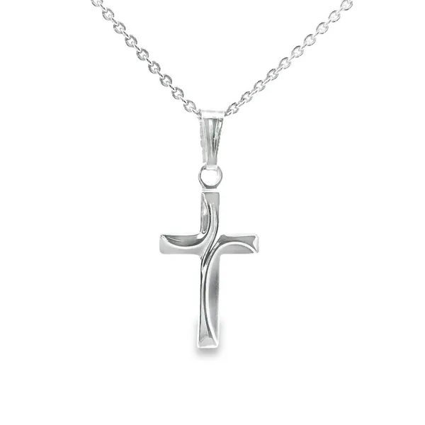 Sterling Silver Kids Cross Necklace The Blue Diamond Jefferson City, MO