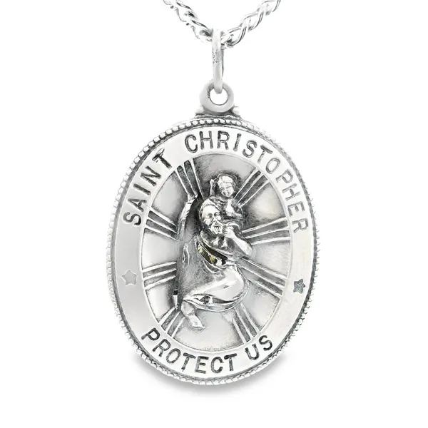 St. Christopher Necklace The Blue Diamond Jefferson City, MO