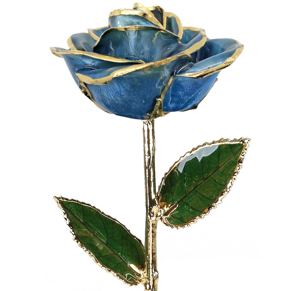 Light Blue Rose in Gold The Blue Diamond Jefferson City, MO