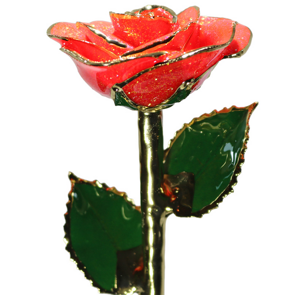 Coral Sparkle Rose in Gold The Blue Diamond Jefferson City, MO