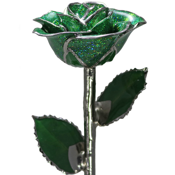 Emerald Green Sparkle Rose in Platinum The Blue Diamond Jefferson City, MO