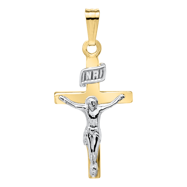 14K Gold Filled Kids Crucifix Necklace The Blue Diamond Jefferson City, MO
