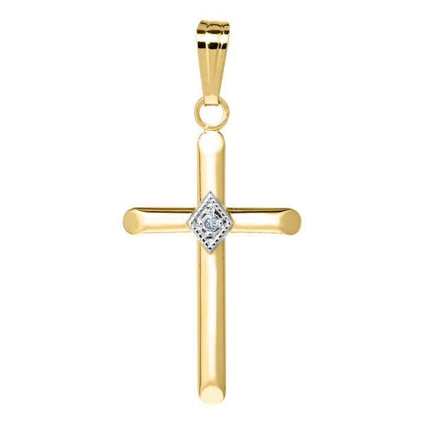 14K Gold Filled Kids Cross The Blue Diamond Jefferson City, MO