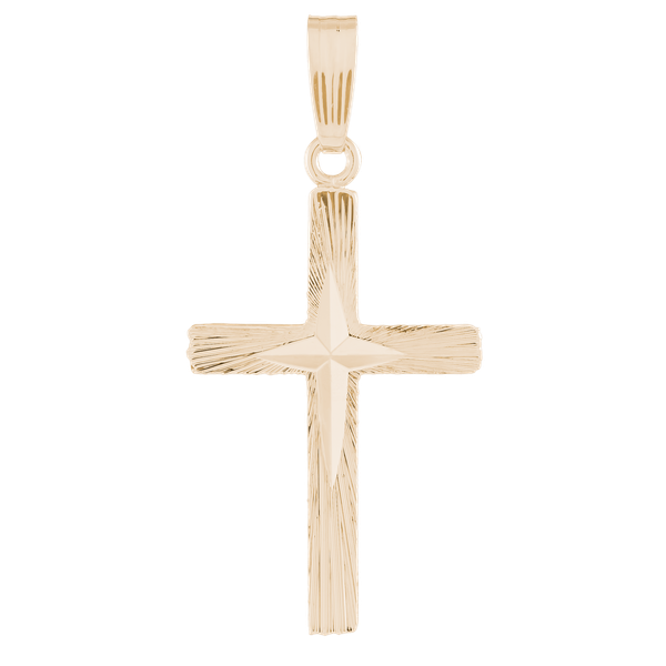 14KT Gold Filled Cross Necklace The Blue Diamond Jefferson City, MO