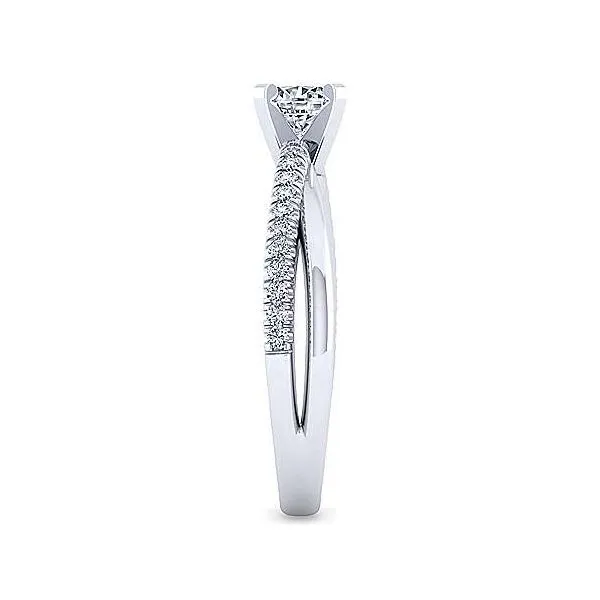 Crossover Engagement Ring