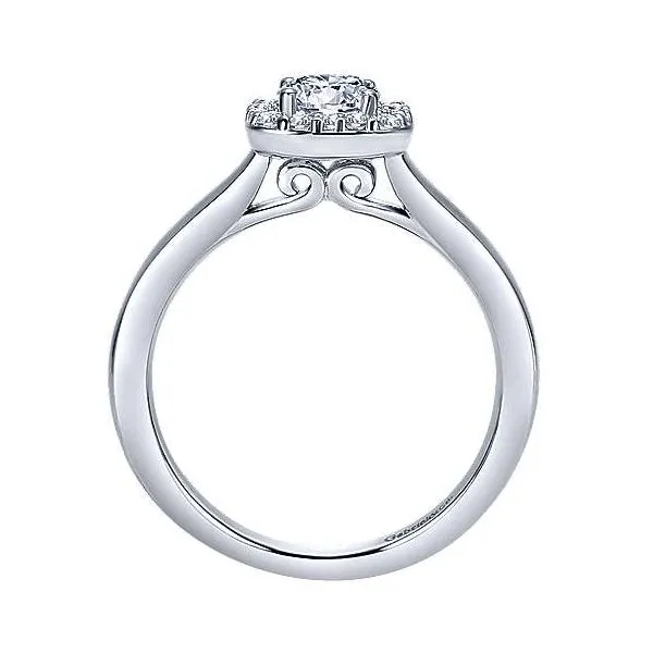 Halo Engagement Ring Image 2 Carroll's Jewelers Doylestown, PA