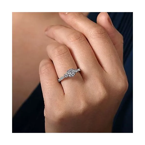 3 Stone Engagement Ring thumb image 3