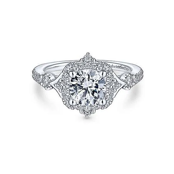 Vintage Inspired Engagement Ring similar item image