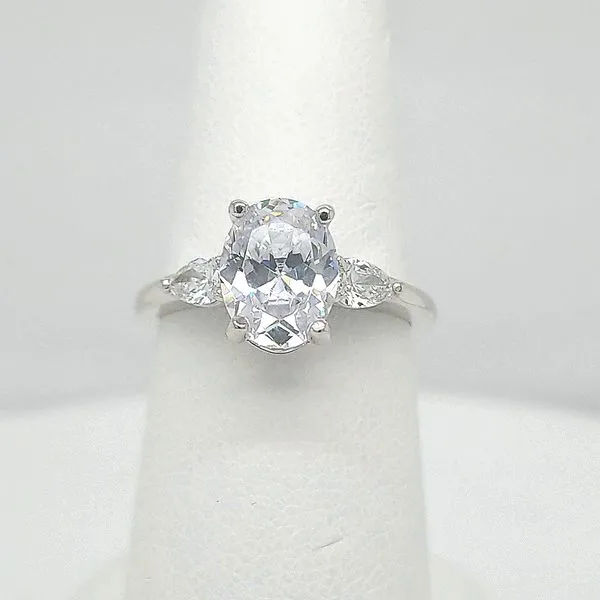 3 Tone Oval Engagement Ring similar item image