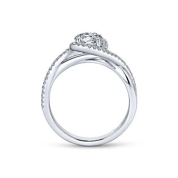 Twisted Shank Engagement Ring thumb image 2
