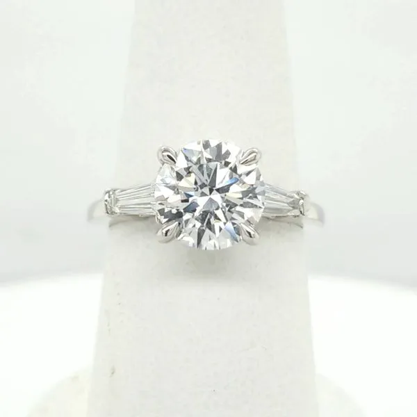 14kt WG 3.00ct TW Lab Grown Diamond Engagement ring thumb image 2