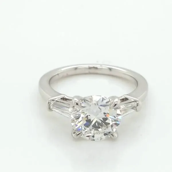 14kt WG 3.00ct TW Lab Grown Diamond Engagement ring thumb image 1