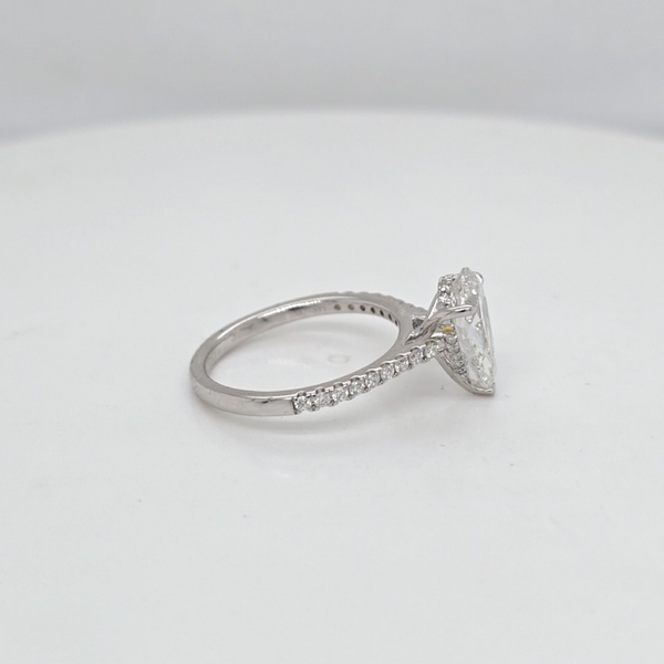 WG Lab Grown Diamond Engagement Ring Image 3 Carroll's Jewelers Doylestown, PA