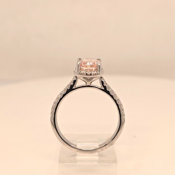 Pink Diamond Engagement Ring Image 3 Carroll's Jewelers Doylestown, PA