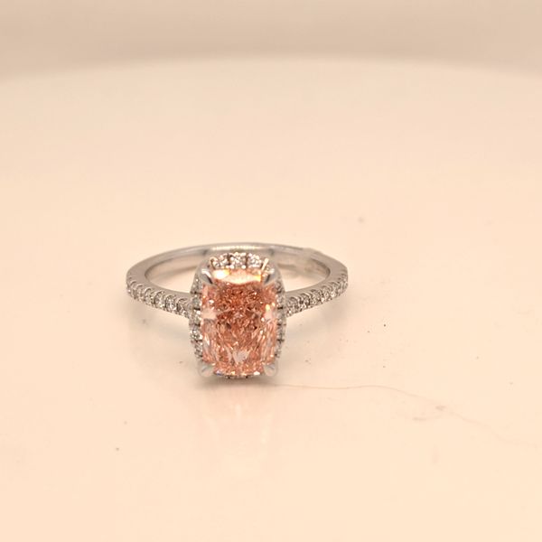 Pink Diamond Engagement Ring Carroll's Jewelers Doylestown, PA