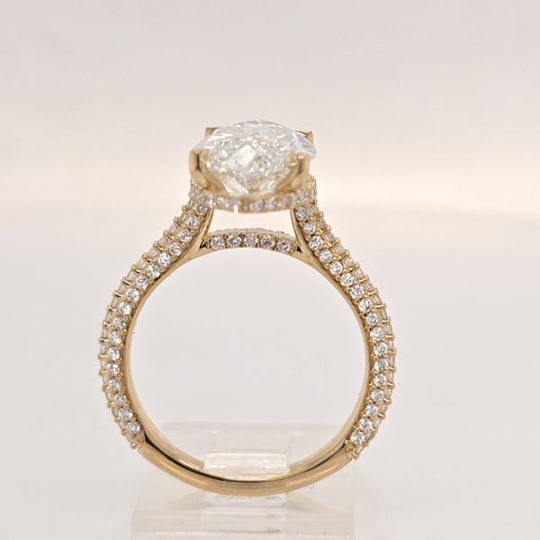 YG 5.75 carat LG Marquise Engagement Ring Image 3 Carroll's Jewelers Doylestown, PA