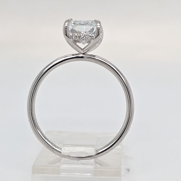 LG 2ct Radiant cut solitaire Engagement ring Image 2 Carroll's Jewelers Doylestown, PA