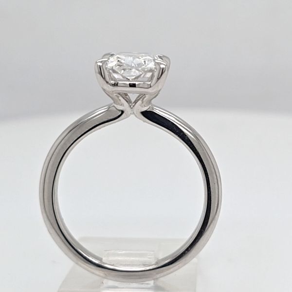 Elongated Cushion Engagement Ring Image 3 Carroll's Jewelers Doylestown, PA