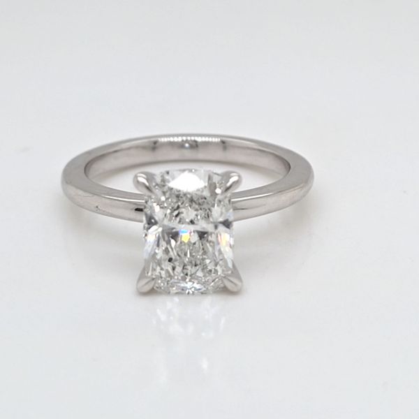 Elongated Cushion Engagement Ring Carroll's Jewelers Doylestown, PA
