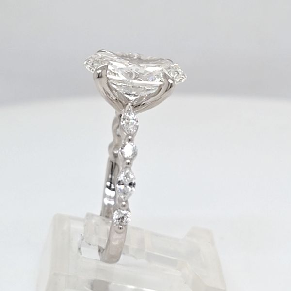 3ct Oval LG Diamond Engagement Ring Image 3 Carroll's Jewelers Doylestown, PA