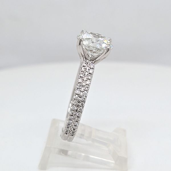 3ct LG Round Diamond Engagement Ring Image 2 Carroll's Jewelers Doylestown, PA
