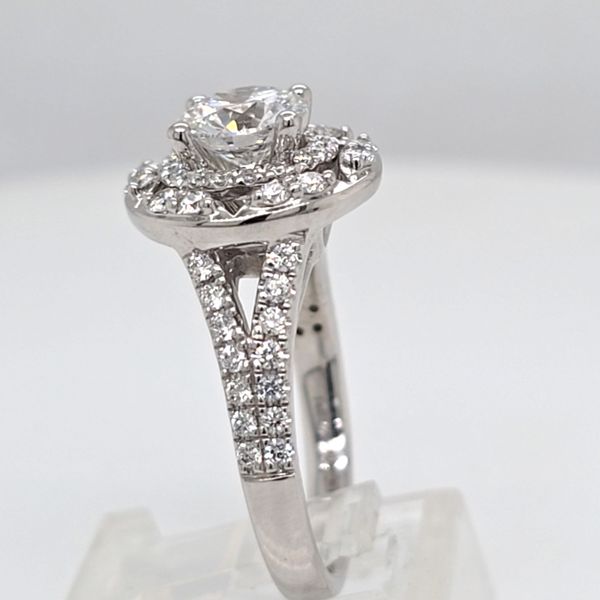 Vintage Inspired LG Diamond Ring Image 3 Carroll's Jewelers Doylestown, PA