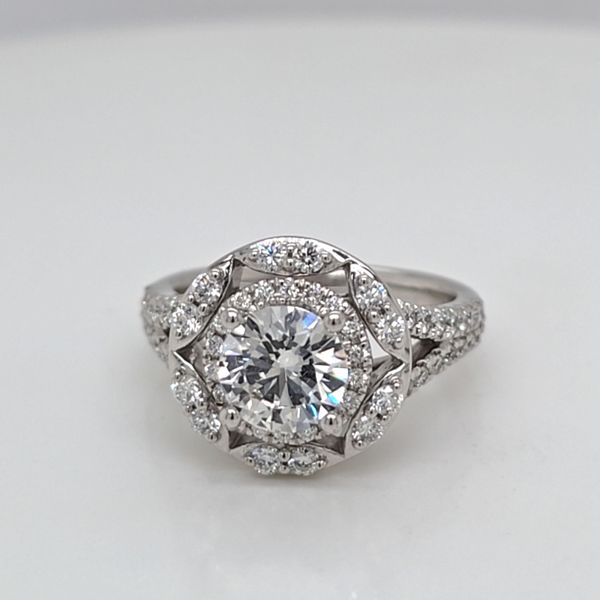 Vintage Inspired LG Diamond Ring Carroll's Jewelers Doylestown, PA